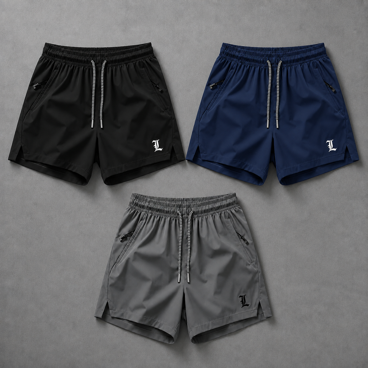 LEGACY ESSENTIAL SHORTS — BUILD YOUR 3-PACK